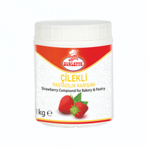 Ovalette - Mélange à Pâtisserie Fruit arome Fraise (1 kg)